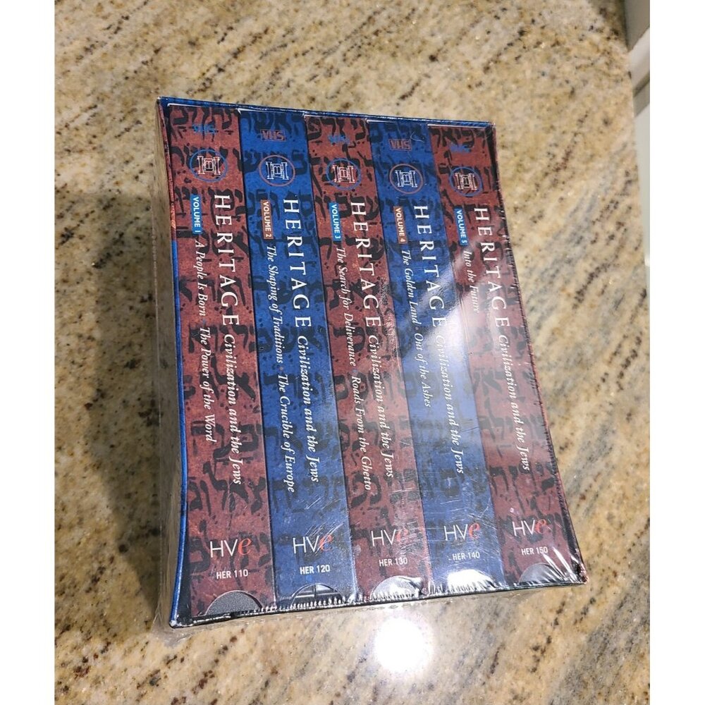 Heritage Civilization And The Jews HV 5 Set New Sealed